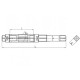 Reguliuojamas plunksnas FI 10.50-12.00 42.5/132MM