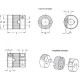 Oldham coupling GN 2242-38-B20-20-AL-KU - without keyway