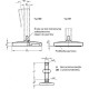 Stainless steel self-aligning foot GN 21-100-M24-200-D0-U -