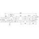 Aluminum profile 15x100 - 500mm