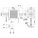 Motor - stepper jack 42BYGH4003 - 0.8Nm 2A, T8x4 500mm