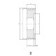 Skriemulys SPB 118 /R2 (2x17)/TL1610