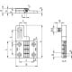 Hinge with switch direct CFSQ.60-SH-6-CBS