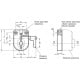 Mounting plate GN 953.6-48-B20 - for position indicators