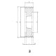Skriemulys SPZ 200 /R5 ( 5x10 )/TL2517