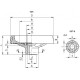 Solid handwheel VDT.100 A-10-K - without handle