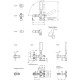 Vertical pusher GN 810-430-A - steel