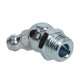 Grease nipple (45) M10x1 galvanized B DIN 71412B