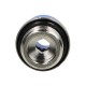 Straight pneumatic plug-in connector, for hose fi 6 mm, G 1/4 GZ, nickel-plated brass
