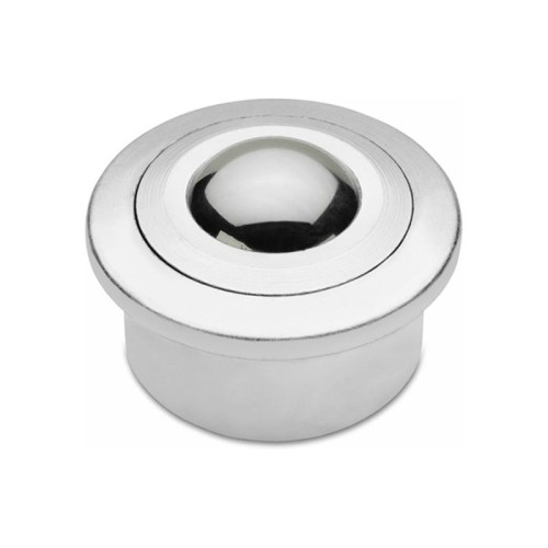 Transportavimo rutulys GN 509.1-15-SBL – tvirtas korpusas, plienas / nerūdijantis plienas Transportavimo rutulys GN 509.1-15-SBL – tvirtas korpusas, plienas / nerūdijantis plienas