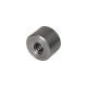 Trapezoidal cylindrical steel nut 18x4