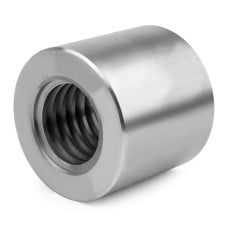 Trapezoidal cylindrical steel nut 48x8 L