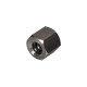 Trapezoidal hexagonal steel nut 14x4