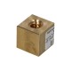 Trapezoidal nut, right square, brass QOB 12X3P