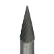 Universal rotary file, conical, sharp SKM 10x20, 6mm shank