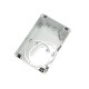 Universal housing ZP150.100.60JH TM ABS 100mm 150mm 60mm IP65 light gray with brass sleeves Kradex RoHS