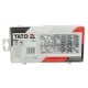 Set of closed metric nuts 150 pieces M3, M4, M5, M6, M8, M10 YATO