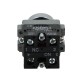 Covered black button LAY5-BA25