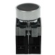 Covered black button LAY5-BA25
