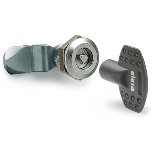 Lock with bolt CQ/A-M22x1.5-45-18 - with socket key, zinc alloy Lock with bolt CQ/A-M22x1.5-45-18 - with socket key, zinc alloy