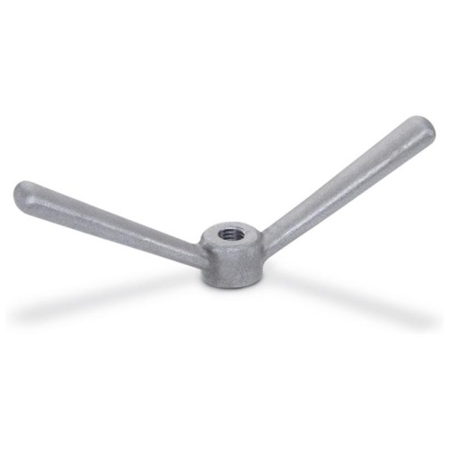 Clamping lever with two arms GN 206.1-20-M10 - Malleable cast iron Clamping lever with two arms GN 206.1-20-M10 - Malleable cast iron