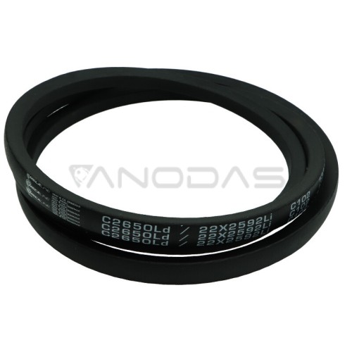 V formos diržas C102 2650Ld.Mecaline V formos diržas C102 2650Ld.Mecaline