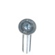 Screw DIN 7991 M6x55 class 10.9 galvanized white (100 pcs.)