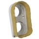 Spindle brush dust collector with 75mm flange