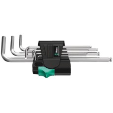 WERA Set of 7 L-key wrenches with ball 1.5-6mm 950 PKL