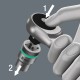 WERA 8100 SB 10 Zyklop Metalinis reketas su pavara 38, 29 dalių komplektas.