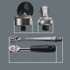 WERA 8100 SC 11 Zyklop Metal 12 ratchet with switch in inch set