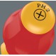 WERA izoliuotas Phillips atsuktuvas PH1x150 mm, Kraftform Comfort 1162i