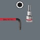 WERA Allen key 316x160 mm long pin wrench with ball, blackened 950 PKL