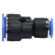 Pneumatic Y-type plug-in tee, for 10 mm hose, plastic