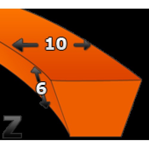Z 1280.Stomil V-belt Z 1280.Stomil V-belt