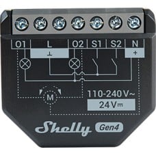 2-channel smart switch with energy measurement Shelly 2PM Gen4