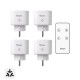 Išmanusis WIFI elektros lizdas Sonoff S61-STPF (4 PACK) su pulteliu Išmanusis WIFI elektros lizdas Sonoff S61-STPF (4 PACK) su pulteliu