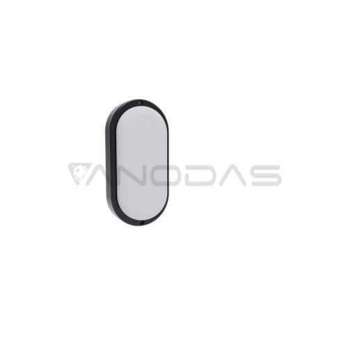 Riga oval LED šviestuvas 12W 4000K IP65 Eurolight BLACK Riga oval LED šviestuvas 12W 4000K IP65 Eurolight BLACK