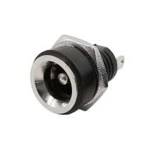 DC 022B 1.3/3.5mm power socket - screwed - Jack 3.5x1.3 - 2 pin