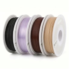 Bambu Lab plastikų pakuotė su ritėmis - pastelinės spalvos - PLA matinė ir medžio spalvos - 4kg: 3 +1