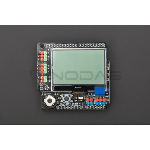 DFRobot LCD12864 Arduino priedėlis su ekranu 