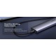 External M.2 NVMe SSD Enclosure 10Gb/s (USB-C 3.1 Gen2 port) – Grey External M.2 NVMe SSD Enclosure 10Gb/s (USB-C 3.1 Gen2 port) – Grey