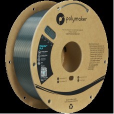 Polymaker PolyLite PLA plastic 1kg 1.75mm - Silk Gunmetal Grey