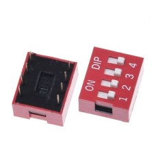 DIP switch 4P - 4-channel slide switch