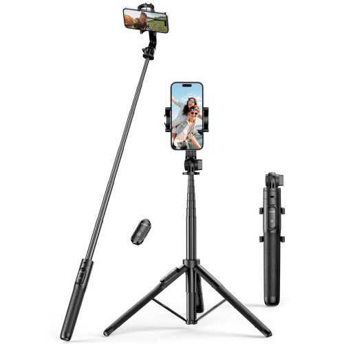 Selfie stick trikojis su Bluetooth pulteliu 4.6-7.2" telefonams veiksmo kameroms Selfie stick trikojis su Bluetooth pulteliu 4.6-7.2" telefonams veiksmo kameroms