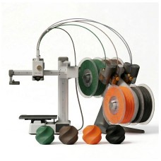 Rinkinys – Bambu Lab A1 Mini Combo 3D spausdintuvas + 4x PLA plastikai