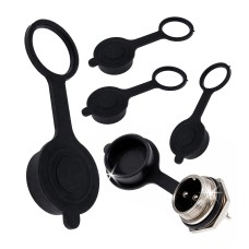Dustproof plug GX16 - Rubber- cover for the industrial connector