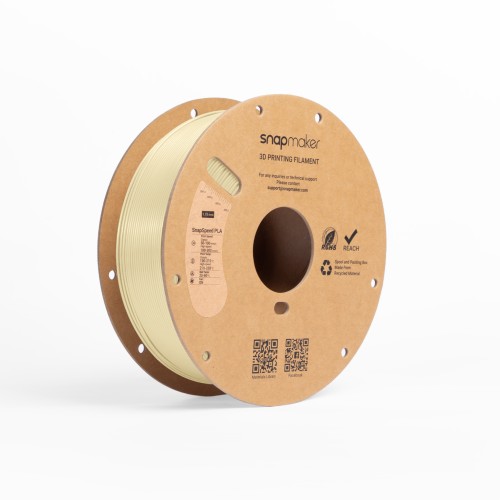 Snapmaker SnapSpeed PLA - RFID plastic 1kg 1.75mm - Cream Snapmaker SnapSpeed PLA - RFID plastic 1kg 1.75mm - Cream