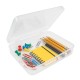 Plastic box - 115x83x30mm - closed container - organizer