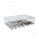 Plastic box - 115x83x30mm - closed container - organizer